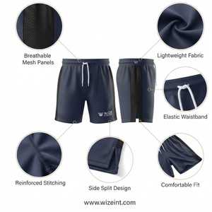 Pantalones Cortos de Boxeo Unisex de Cintura Alta, Diseño Personalizado de Última Moda, Pantalones Cortos de Boxeo de Malla con Impresión Digital Personalizada de Alta Calidad - Product Image 6
