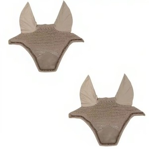 Vente en gros de produits d'équitation : Bonnets anti-mouches pour chevaux au design élégant et protège-oreilles pour chevaux - Product Image 6