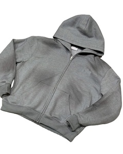 Ensemble de survêtement personnalisé en molleton lourd et pantalon de survêtement ample pour homme, ensemble de jogging surdimensionné gris streetwear - Product Image 3