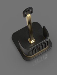 Porte-mouchoirs sur pied de luxe moderne en acier inoxydable, non pliable, personnalisable, pour salle de bain, exportation indienne - Product Image 2