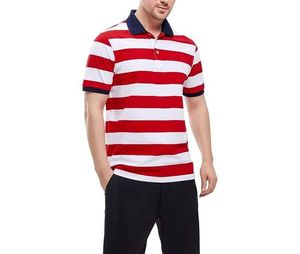 Maillots de rugby personnalisés unisexes à manches courtes en coton respirant, antibactériens, séchage rapide, mode décontractée, à col - Product Image 2