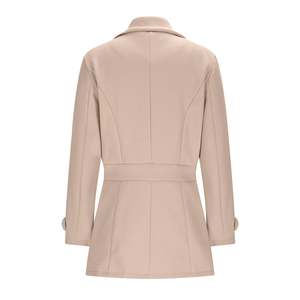 Streetwear <b>Womens</b> Trench <b>Coat</b> Oversized Belted Long Overcoat Elegant Windproof Winter Jacket Custom Logo - Product Image 2