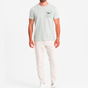 Camiseta Personalizada para Hombre 2026, Hecha a Medida, de Algodón 100%, Corte Regular, Tejido de Lona Resistente, Secado Rápido, Transpirable y Ecológica - Product Image 2