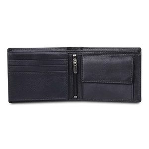 Cartera de Cuero Genuino 100% Texturizado de Diseño Superior 2026, Cartera Bifold para Hombre con Bloqueo RFID, Carteras de Cuero Genuino Suave de Lujo para Hombre - Product Image 2