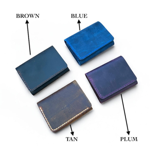 MAKUM INTERNATIONAL <b>Tri</b> <b>Fold</b> Genuine Leather <b>Wallet</b> <b>for</b> <b>Men</b> Brown Folded Design with Snap Button Closure Customized Capacity - Product Image 4