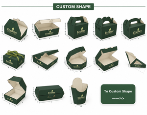 Low MOQ Biodegradable Eco-Friendly Disposable Chicken Fries Burger Salad Box Food Grade Gable Box Fast Food Packaging Paper Box - Product Image 6