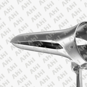เครื่องมือตรวจภายในช่องคลอดแบบแมนนวลคุณภาพสูง AHI ทำจากสแตนเลส ได้รับการรับรองมาตรฐาน CE ISO13485 ใช้ซ้ำได้ ระดับ Class I สำหรับการผ่าตัดทางนรีเวช - Product Image 3