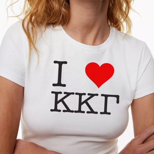 ผู้หญิงเสื้อยืดสลิมฟิตสบายๆพิมพ์แขนสั้นสําหรับสาวรอบคอเสื้อพืชฤดูร้อนใหม่แฟชั่น - Product Image 1