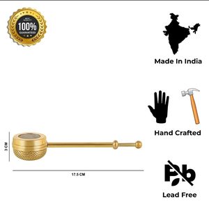 Brass <b>Tea</b> <b>Infuser</b> Mesh Resting Pot Excellent quality Brass <b>Tea</b> <b>Infuser</b> Metal <b>Tea</b> <b>Infuser</b> Cheap price by Curio Craft - Product Image 3