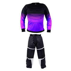 Uniforme de Portero de Floorball Duradero, 100% Poliéster, Transpirable, Estampado, Serie Profesional con Protección Contra Impactos - Product Image 1
