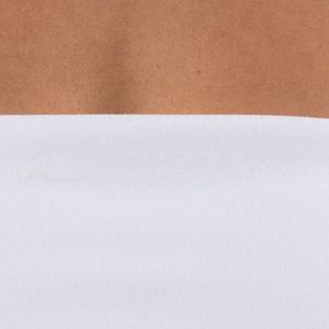 White Women's Strapless Athletic Sports Bra Soft <b>Support</b> <b>Crop</b> <b>Top</b> for Workout Yoga Gym Fitness Training - Product Image 6