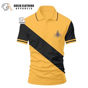 Polo de Alta Calidad con Estampado, Manga Corta, Superventas, Color Sólido, Sublimado, para Golf, Masónico, para Hombre - Product Image 5