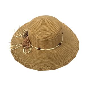 Sombrero de paja suave de ala ancha para mujer para verano de playa para estilo y protección solar - Product Image 2