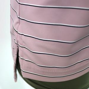 Camisetas Polo de Manga Corta de Secado Rápido Personalizadas OEM, de Alta Calidad, al por Mayor, con Rayas de Alto Rendimiento, Elásticas en 4 Direcciones, para Golf y Tenis - Product Image 5