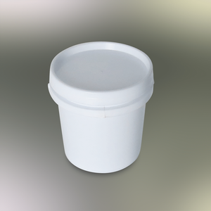 Wholesale Eco-Friendly <b>Plastic</b> 1L Round <b>Bucket</b> with Lid Powder Packaging Offset Printing - Product Image 6