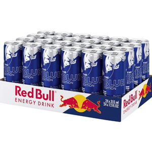 Boisson énergisante authentique Red Bull Blue Edition à la myrtille, 24 canettes de 250 ml, 80 mg de caféine, saveur myrtille fruitée, vente en gros, approvisionnement en vrac - Product Image 5