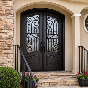 Transforme su propiedad con elegantes puertas de hierro forjado, puertas de hierro personalizadas de lujo y puertas de acero residenciales de alta calidad. - Product Image 4