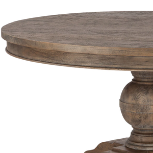 Muebles de Comedor, Mesa de Comedor Redonda de Madera de Teca Sólida con el Mejor Material, Mesa Rectangular para Cafetería, Interior/Exterior - Product Image 5