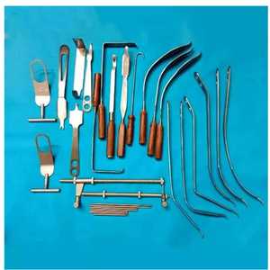 Juego de 21 Instrumentos de Cirugía Ortopédica para Retracción de Cadera, Instrumentos Ortopédicos Reutilizables para Reemplazo de Cadera - Product Image 1