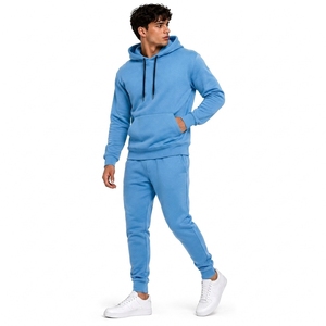 Ensemble de survêtement décontracté 2-en-1 pour homme en coton imprimé délavé à l'acide, avec sweat à capuche et pantalon de jogging, personnalisable, vente en gros - Product Image 4