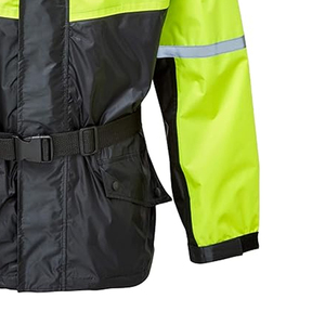 Veste de travail en polyester réfléchissant haute visibilité personnalisée, manteau de sécurité bicolore, OEM ODM, marque privée, vente en gros, faible MOQ - Product Image 5