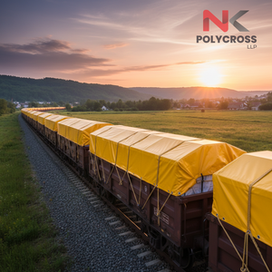 Lona Impermeable para Ferrocarriles de Grado Económico, Lona de Tela de Poliéster de Alta Resistencia para Almacenamiento de Carga al Aire Libre - Product Image 4