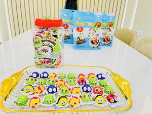Funny, Soft, Sweet Cartoon Chocolate Cake With Many Funny Animal Shapes for Children, Dai Long Brand - Product Image 3