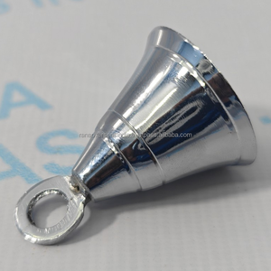 Campanas Colgantes de Latón Plateado, Campana Decorativa para Templo, Hogar, Pared, Puerta, Meditación Espiritual, Regalo de Navidad - Product Image 6