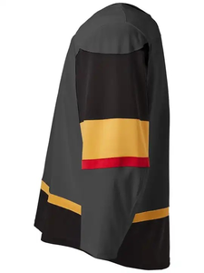 Vente en gros de sweats à capuche personnalisés à manches longues en polaire pour le hockey sur glace, tissu polyester, sublimation, sweats à capuche pour le hockey sur glace, uniforme de hockey, 280g - Product Image 5