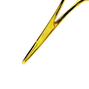 Juego de 2 Piezas de Pinzas Hemostáticas Kelly de Acero Inoxidable de Alta Calidad, Reutilizables, Color Dorado, Certificación CE, para Uso Quirúrgico - Product Image 2