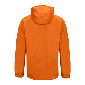 Winter <b>Men's</b> Hooded Waterproof Windproof Outdoor <b>Rain</b> <b>Jacket</b> <b>Lightweight</b> Breathable Front Design - Product Image 2