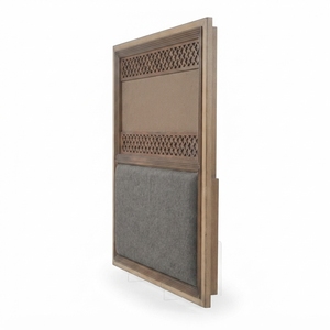 Modern MDF Framed <b>Upholstered</b> <b>Wall</b> Bed Headboard <b>Panel</b> Decorative Design for Bedroom Decor Specialty Sizes for Apartments/Villas - Product Image 2