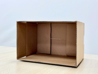 Boîte en carton ondulé rigide, imperméable, écologique, texturée, en matériaux recyclés haut de gamme, pour appareil photo, impression flexographique