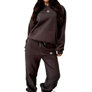 Sudaderas Extra Grandes de Lujo Personalizadas para Mujer, Sudaderas de Felpa Gruesa para Mujer, Logotipo Personalizado, Marca Privada, Sudaderas Urbanas para EE. UU. - Product Image 4