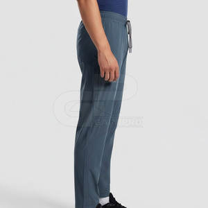 Pantalon de sport haute performance, matière extensible anti-humidité, idéal pour la course à pied, l'entraînement physique et un style de vie actif. - Product Image 3