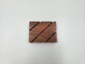 Eco-Friendly Rectangular Wooden <b>Soap</b> Dishes - Product Image 5