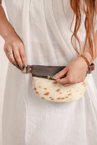 Riñonera de Cuero Vacuno Genuino de Alta Calidad y Estilo para Mujer, con Cierre de Cremallera, Bolso de Cintura, Bandolera, Bolso de Viaje - Product Image 5