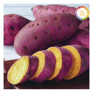 Rodajas de patata dulce congeladas para sopa, hornear, freír, ingrediente vegetal congelado, suministro a granel - Product Image 1