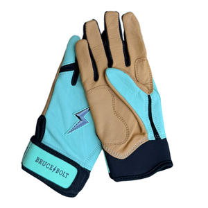 Genuine Sheep Leather <b>Baseball</b> Batting <b>Gloves</b> Hook Loop Closure Breathable Anti-Slip Ambidextrous Eco-Friendly Wholesale XL XXL - Product Image 2