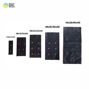 High Quality Black Nursery Poly Grow <b>Bags</b> 15x10cm 0.3L Plastic Plant Seedling Polybag for <b>Vegetable</b> Nursery Pots - Product Image 4
