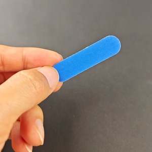 Lime à ongles en verre cristal double face OME de luxe, grain 100, outil durable pour le soin des ongles, papier de verre, 100/200 pièces, mini jetable 5x1.3cm - Product Image 2