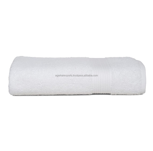 Serviettes de bain en coton à étiquette privée OEM, 300-800 GSM, antibactériennes, pour usage hôtelier - Product Image 3
