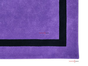 Fast Shipping <b>Purple</b> and Black Handmade Abstract Area Rugs New Zealand Wool Large Carpets Living Room Center Anti-slip Area Rugs - Product Image 2