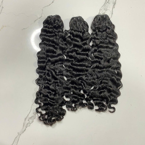 TRAME DE CHEVEUX BOUCLÉS BIRMAIS CHEVEUX VIETNAMIENS TEXTURES DE Cheveux humains vierges BOUCLES POUR LES FEMMES NOIRES - Product Image 2