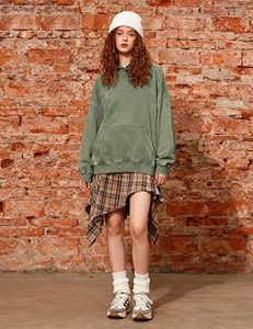 Sudadera con Capucha Personalizada OEM, Estilo Vintage Deslavado, Sudadera Extra Grande, Proveedor de Ropa Urbana - Product Image 5