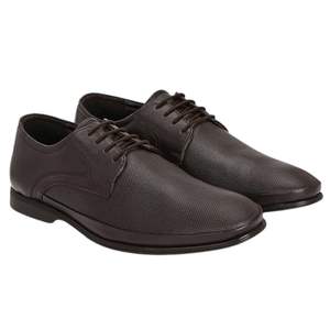 Chaussures de bureau de qualité supérieure à bout rond, semelle en cuir, chaussures formelles pour hommes, confortables, fabriquées par des professionnels - Product Image 4