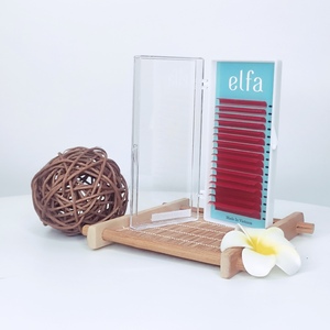 Vente en gros 18-20 lignes méga volume extensions de cils en soie marron foncé 0.15mm d'épaisseur logo personnalisé meilleure vente du vendeur - Product Image 3