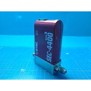 Contrôleur de débit massique numérique HORIBA STEC SEC-4400MC-UC d'occasion – Pièces d'équipement semi-conducteur de génération précédente - Product Image 6