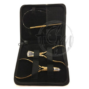 Complete Salon Hair Extension Tool Kit Pliers Hook <b>Needle</b> Rings <b>Beads</b> Thread For Professional Hair Extension Work - Product Image 6