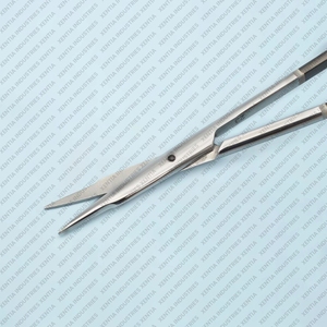Ciseaux de tenotomie de précision TC Steven 4,5 pouces Supercut droits, ciseaux chirurgicaux fins pour dissection, instrument chirurgical en gros - Product Image 4